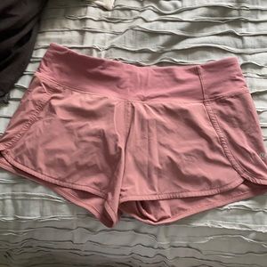 lululemon speed ups dusty rose size 8